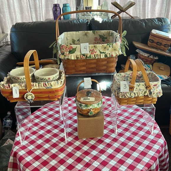 Longaberger Baskets -prices below